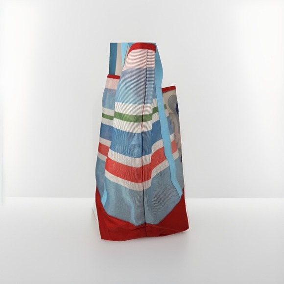 Disney Mickey Mouse Mesh Tote Bag Large Summer Beach Pool Bag - Picture 4 of 7